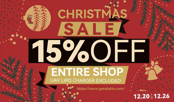 Gens Ace and Tattu lipo battery Christmas Sale