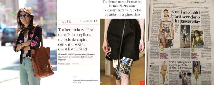 Francesca Liberatore’s fashion creations[