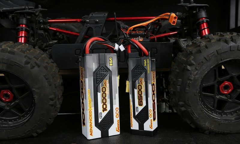 Gens Ace Advanced series batteries with hard case and high voltage features